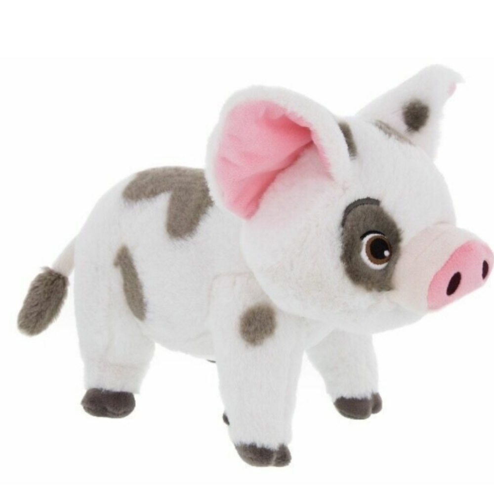 Disney Store Authentic 10" Moana Pua Pig Plush Toy Standing